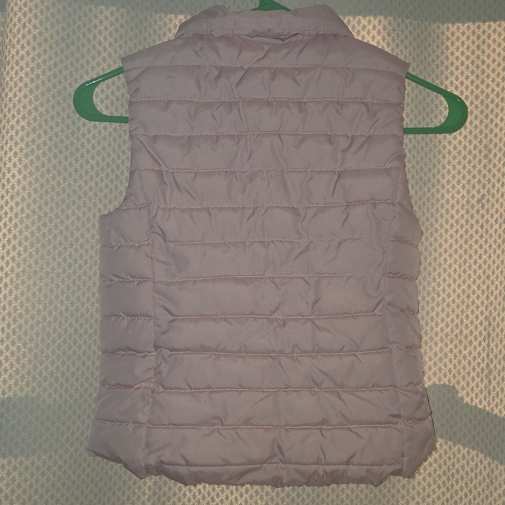 Old Navy Light Pink Quilted Vest - Picture 4 of 5